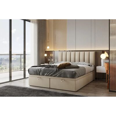 Trada - Boxspringbett 180x200 - Bettkasten - Boxspringbett - Publicité Trada - Boxspringbett 180x200 - Bettkasten - Boxspringbett - Publicité