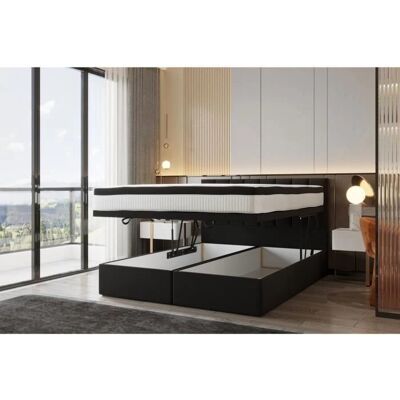 Trada - Boxspringbett 140x200 - Bettkasten - Matratze 200x110x140 cm - Boxspringbett Trada - Boxspringbett 140x200 - Bettkasten - Matratze 200x110x140 cm - Boxspringbett