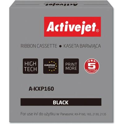 Activejet A-KXP160 Druckband - Schwarz Activejet A-KXP160 Druckband - Schwarz