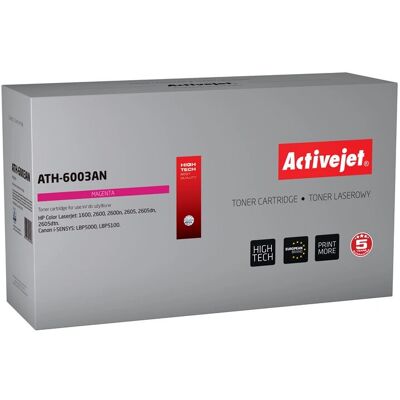 Activejet ATH-6003AN Magenta Toner - Lasertoner Kompatibel Activejet ATH-6003AN Magenta Toner - Lasertoner Kompatibel