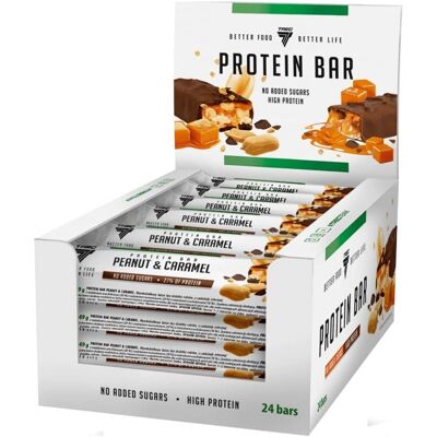 Barre de Protéines Trec Nutrition - Cacahuète & Caramel - 49g - Publicité Barre de Protéines Trec Nutrition - Cacahuète & Caramel - 49g - Publicité