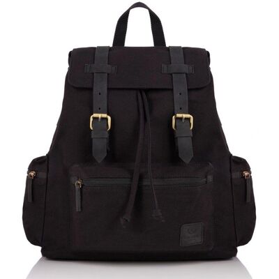 Paolo Peruzzi - T-24-BL - Czarny - Plecak Paolo Peruzzi - T-24-BL - Czarny - Plecak