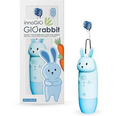 innoGIO GIORabbit Sonic zubní kartáček - Elektrický pro děti, Modrý innoGIO GIORabbit Sonic zubní kartáček - Elektrický pro děti, Modrý