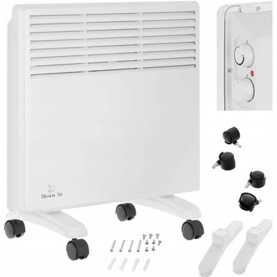 Grzejnik Miami 1000W - Naścienny/Przenośny, Nowoczesny, Wydajny Grzejnik Miami 1000W - Naścienny/Przenośny, Nowoczesny, Wydajny