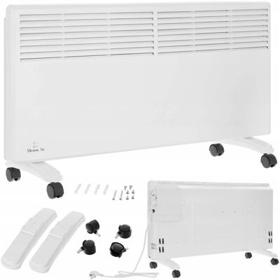 Grzejnik elektryczny konwektorowy MIAMI 2500W - Przenośny i na ścianę Grzejnik elektryczny konwektorowy MIAMI 2500W - Przenośny i na ścianę