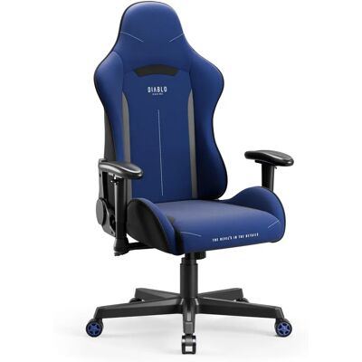 Chaise de Gaming Diablo X-Starter Marine Bleu - Siège de Jeu Chaise de Gaming Diablo X-Starter Marine Bleu - Siège de Jeu