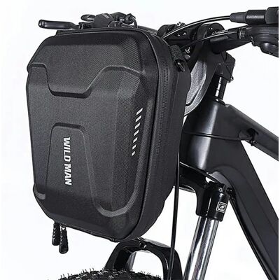 Wildman E8 Sac de cadre de vélo - Imperméable Noir - Publicité Wildman E8 Sac de cadre de vélo - Imperméable Noir - Publicité