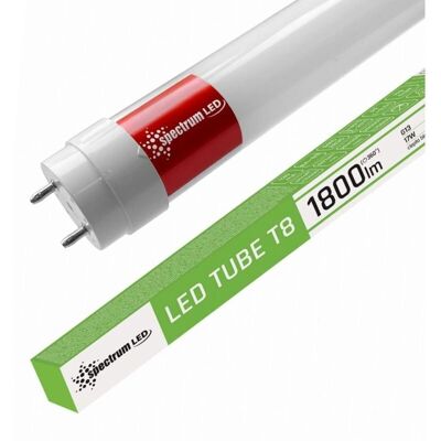 Spectrum T8-120 LED Röhr, 120 cm, Warm, Nicht Dimmbar Spectrum T8-120 LED Röhr, 120 cm, Warm, Nicht Dimmbar