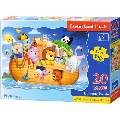 Castorland Noah's Ark Maxi Puzzle - Dessins Animés - Publicité Castorland Noah's Ark Maxi Puzzle - Dessins Animés - Publicité