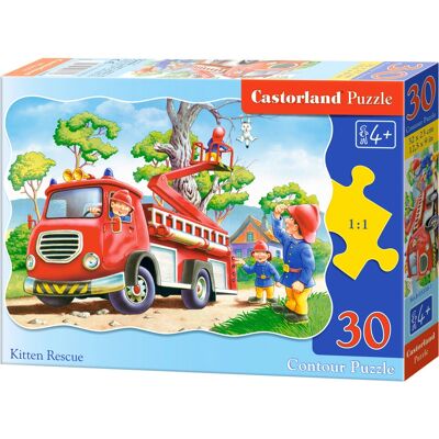 Castorland Kitten Rescue 30 Stück Puzzle für Kinder Castorland Kitten Rescue 30 Stück Puzzle für Kinder