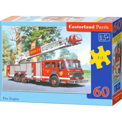 Castorland Feuerwehrauto 60 Teile Puzzle - Puslespill Castorland Feuerwehrauto 60 Teile Puzzle - Puslespill