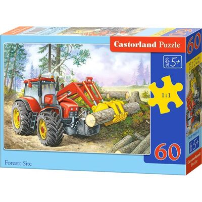 CASTORLAND Waldgebiet 60-teiliges Puzzle - Puzzle CASTORLAND Waldgebiet 60-teiliges Puzzle - Puzzle