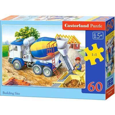 Castorland Baustelle 60 pcs Puzzle - Kinderrätsel ab 5 Jahre Castorland Baustelle 60 pcs Puzzle - Kinderrätsel ab 5 Jahre