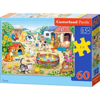 Castorland Farm 60 Teile Cartoon Puzzle - Puzzle Castorland Farm 60 Teile Cartoon Puzzle - Puzzle