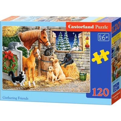 Castorland Gathering Friends 120 Stück Puzzle - Puzzle Castorland Gathering Friends 120 Stück Puzzle - Puzzle