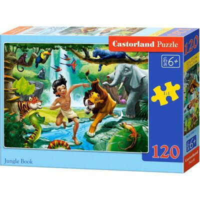 Castorland Jungle Book 120 Stück Puzzle - Puzzel Castorland Jungle Book 120 Stück Puzzle - Puzzel