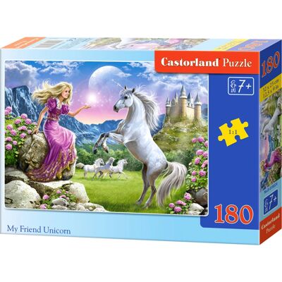 Castorland Einhorn Puzzle - 180 Teile - Puzzlespiel Castorland Einhorn Puzzle - 180 Teile - Puzzlespiel