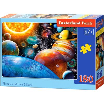 Castorland Planeten und Monde 180 Teile Puzzle - Raum Castorland Planeten und Monde 180 Teile Puzzle - Raum