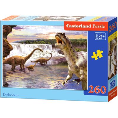 Castorland Diplodocus 260 Stück Dinosaurier Puzzle Castorland Diplodocus 260 Stück Dinosaurier Puzzle