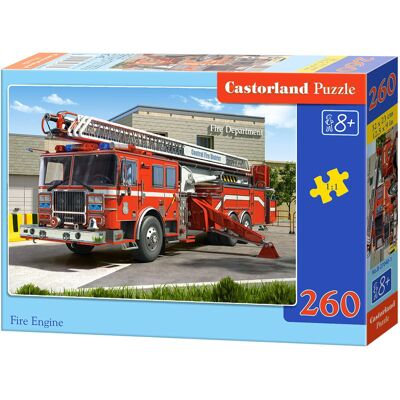 Castorland Feuerwehrauto Puzzle 260 Stück - Fahrzeuge Castorland Feuerwehrauto Puzzle 260 Stück - Fahrzeuge