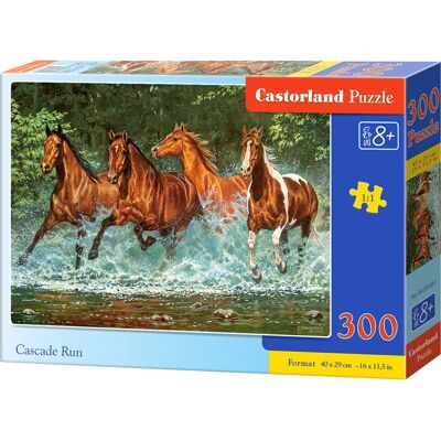 Castorland Cascade Run 300 Stück Puzzle Tiere Castorland Cascade Run 300 Stück Puzzle Tiere