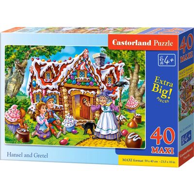 Castorland Hansel und Gretel Puzzle - 40 Maxi Teile Castorland Hansel und Gretel Puzzle - 40 Maxi Teile