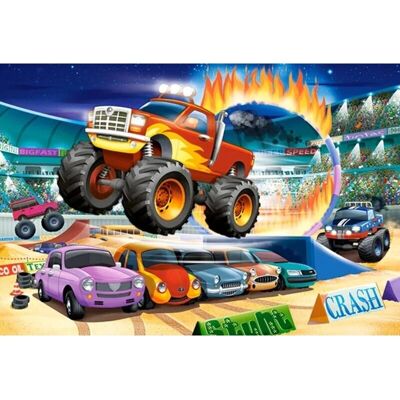 Castorland Springendes Monster Truck Puzzle Maxi - Kinder & Familie Castorland Springendes Monster Truck Puzzle Maxi - Kinder & Familie