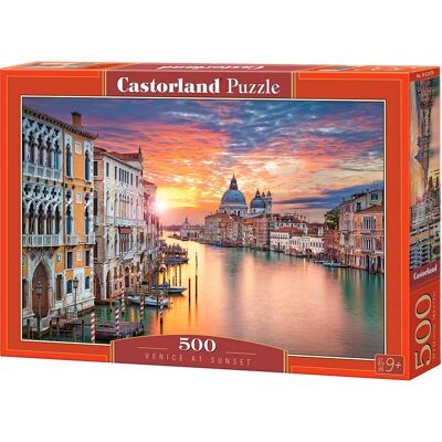 Castorland Venice bei Sonnenuntergang 500 Teile Puzzle - Puzzle Castorland Venice bei Sonnenuntergang 500 Teile Puzzle - Puzzle