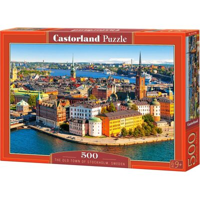 Castorland Stockholm Oude Stad Puzzel - 500 Stukjes Castorland Stockholm Oude Stad Puzzel - 500 Stukjes