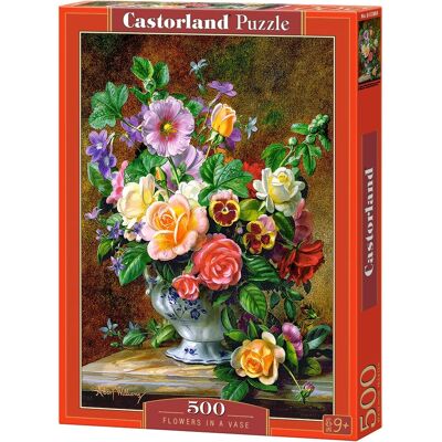 Castorland Bloemen in een Vaas - 500-delige Puzzel voor Iedereen Castorland Bloemen in een Vaas - 500-delige Puzzel voor Iedereen