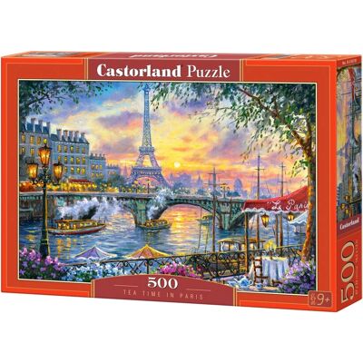 Castorland Thee Tijd in Parijs 500 Stuk Puzzel Castorland Thee Tijd in Parijs 500 Stuk Puzzel