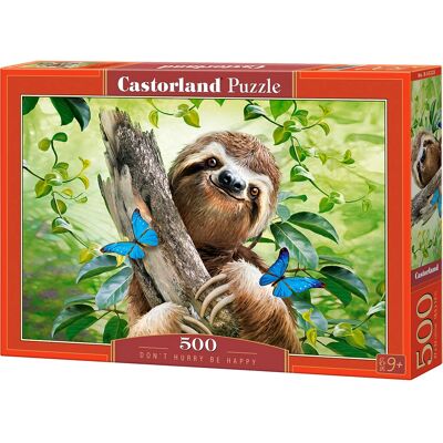 Castorland Don't Hurry Be Happy 500 Stück Tierpuzzle Castorland Don't Hurry Be Happy 500 Stück Tierpuzzle
