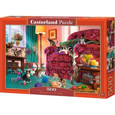 Castorland Naughty Kittens 500 Stück Puzzle - Tiere Castorland Naughty Kittens 500 Stück Puzzle - Tiere