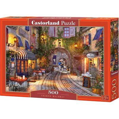 Castorland Passerelle française 500 pièces Puzzle - Puzzle - Publicité Castorland Passerelle française 500 pièces Puzzle - Puzzle - Publicité