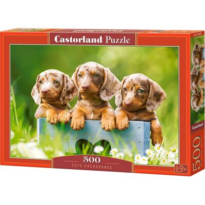 Castorland B-53605 Puzzle - 500 Stück Tiere Castorland B-53605 Puzzle - 500 Stück Tiere