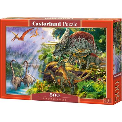 Castorland B-53643 Dinosauriërs Puzzel - 500 st. Castorland B-53643 Dinosauriërs Puzzel - 500 st.