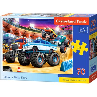 Castorland B-070077 70-Teile Monster Truck Puzzle Castorland B-070077 70-Teile Monster Truck Puzzle