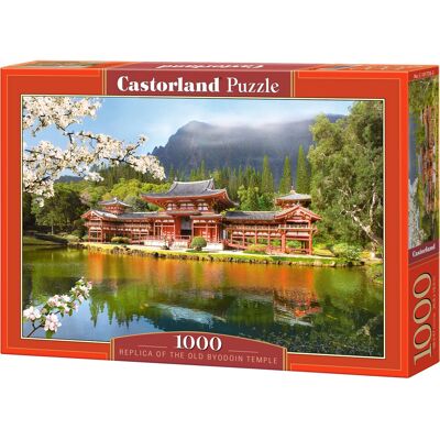 Castorland Replik des alten Byodoin-Tempel-Puzzles 1000 Stück - Sehenswürdigkeit Castorland Replik des alten Byodoin-Tempel-Puzzles 1000 Stück - Sehenswürdigkeit