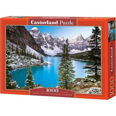 Castorland De Edelsteen van de Rockies - 1000 Stukjes Puzzel Landschap Castorland De Edelsteen van de Rockies - 1000 Stukjes Puzzel Landschap
