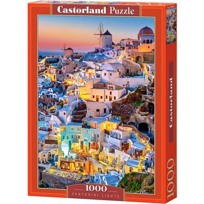 Castorland Santorini Lights 1000 Stück Stadt Puzzle Castorland Santorini Lights 1000 Stück Stadt Puzzle