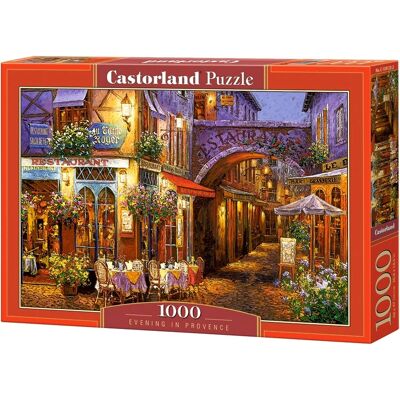 Castorland Večer v Provence 1000 dílné puzzle Castorland Večer v Provence 1000 dílné puzzle