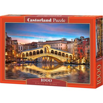 Castorland Rialto bei Nacht 1000 Teile Stadt Puzzle Castorland Rialto bei Nacht 1000 Teile Stadt Puzzle