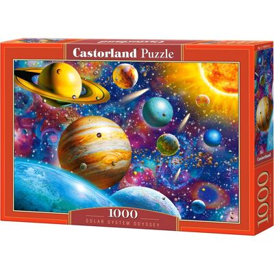 Castorland Sonnensystem Odyssee 1000 Teile Puzzle - Puzzlespiel Castorland Sonnensystem Odyssee 1000 Teile Puzzle - Puzzlespiel
