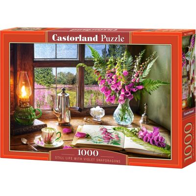 Castorland Nature Morte avec Violets Snapdragons 1000 pièces - Puzzle Castorland Nature Morte avec Violets Snapdragons 1000 pièces - Puzzle