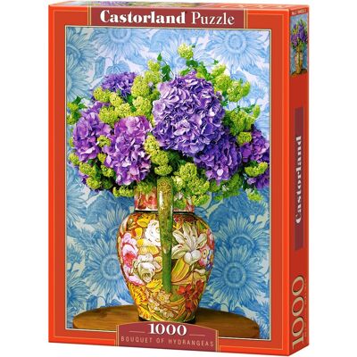 Castorland Hortensien 1000 Teile Puzzle - Puzzel Castorland Hortensien 1000 Teile Puzzle - Puzzel