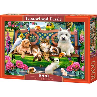 Castorland Huisdieren in het Park 1000 Stukjes Puzzel - Jigsaw Puzzle Castorland Huisdieren in het Park 1000 Stukjes Puzzel - Jigsaw Puzzle