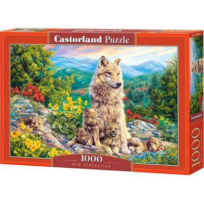 Castorland Modell 4438104420 - Tiere Puzzle Castorland Modell 4438104420 - Tiere Puzzle