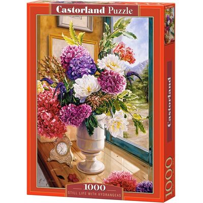 Castorland Hortensien 1000 Teile Puzzle - Stillleben Puzzle - Flora Castorland Hortensien 1000 Teile Puzzle - Stillleben Puzzle - Flora