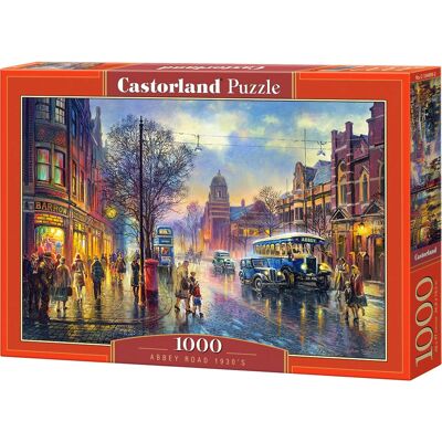 Castorland Abbey Road 1930er Puzzle 1000 Teile - Gebäude Castorland Abbey Road 1930er Puzzle 1000 Teile - Gebäude