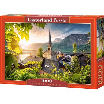 Castorland Puslespil - Postkort fra Hallstatt - 1000 brikker Castorland Puslespil - Postkort fra Hallstatt - 1000 brikker